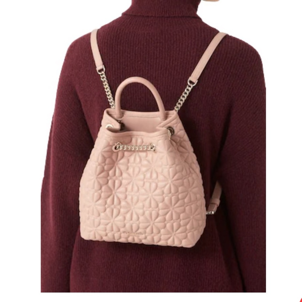 Kate Spade Bloom Medium Backpack Flapper Pink NET